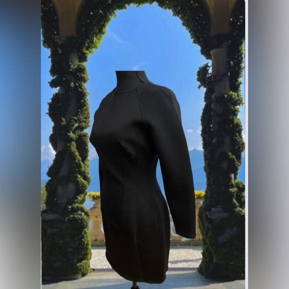 Zara size XS Chic Black Long-Sleeve Dress - Picture 11 of 16